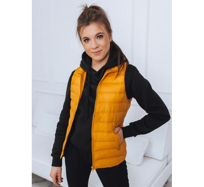 Dámská žlutá vesta Dstreet model 21964296 - FashionStreet