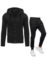 Pánské černé tepláky Dstreet model 21967547 - FashionStreet Pánské černé tepláky Dstreet model 21967547 - FashionStreet