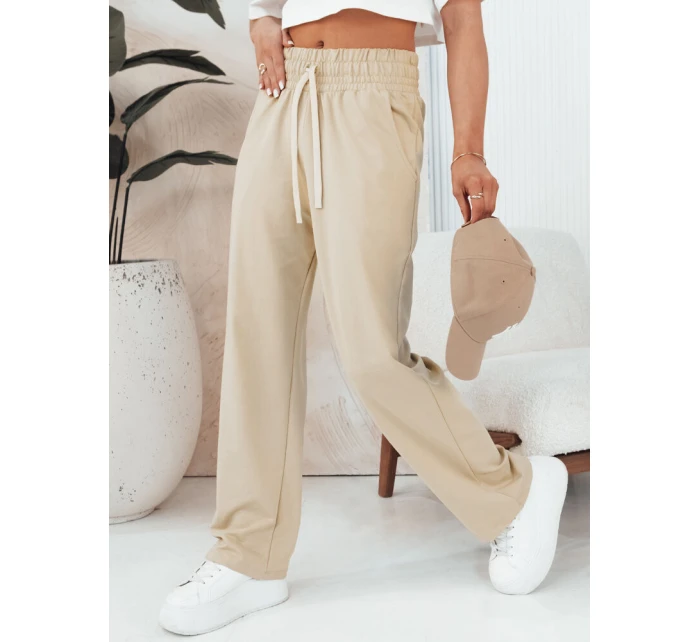 Dámské kalhoty KLINTAL beige FashionStreet UY2097