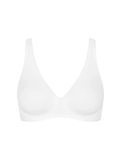 Dámská podprsenka Basic+ Soft Bra - WHITE - bílá 0003 - SLOGGI