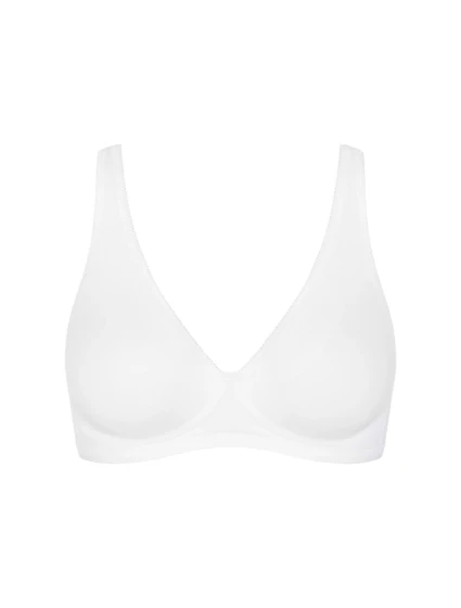 Dámská podprsenka Basic+ Soft Bra - WHITE - bílá 0003 - SLOGGI