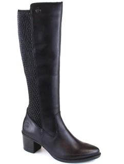 Zateplené boty Rieker, s koženou gumou W Y2050-00 RKR638