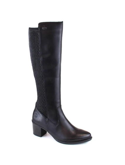 Zateplené boty Rieker, s koženou gumou W Y2050-00 RKR638