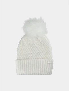 Dívčí zimní čepice s bambulí 4F Junior 4FJWAW24ACAPF419-12S