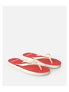 Plážové žabky RIP CURL Bondi Bloom Open Toe, červené