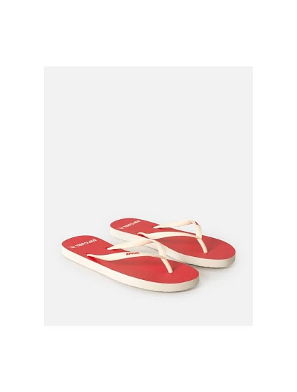 Plážové žabky RIP CURL Bondi Bloom Open Toe, červené
