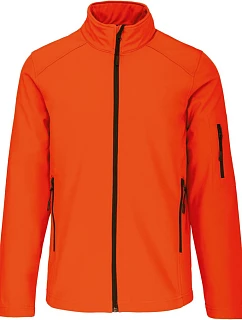 K 401 Pánská 3vrstvá softshellová bunda model 22508782 fluorescent orange - Kariban