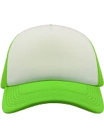 Atlantis Headwear Rapper 5 panelová síťovaná kšiltovka 33.2070 green fluo Atlantis Headwear Rapper 5 panelová síťovaná kšiltovka 33.2070 green fluo