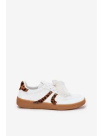 Nízké Dámské Tenisky S Krajkou Panthera Bílé Zielle