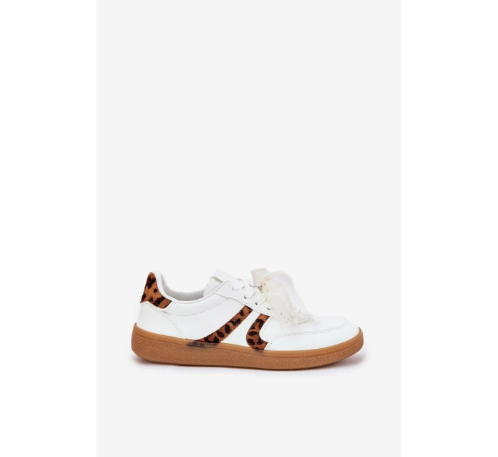 Nízké Dámské Tenisky S Krajkou Panthera Bílé Zielle