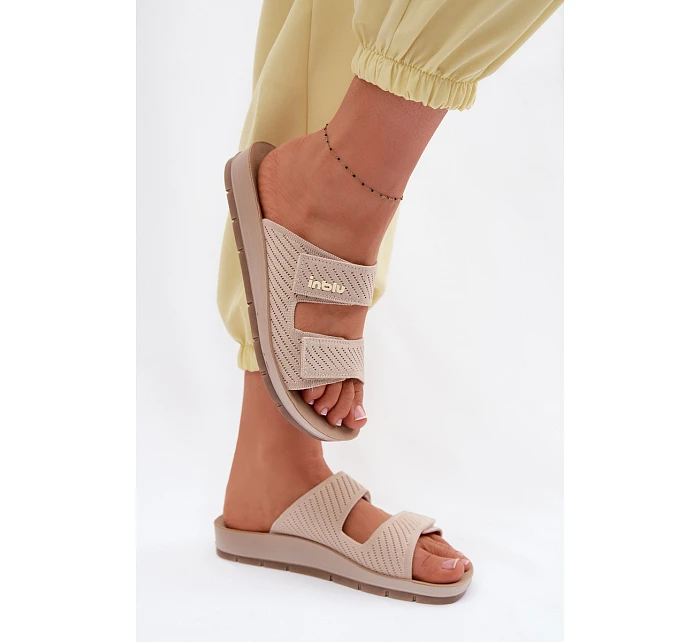 Dámské pantofle  Béžové model 22094873 - Inblu