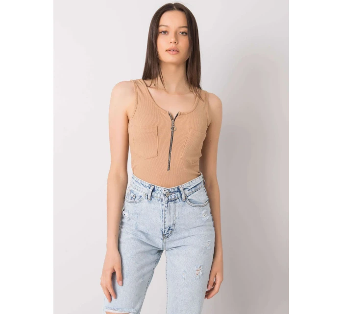 Dámský top DHJ TP 13287.36P velbloud Dámský top DHJ TP 13287.36P velbloud