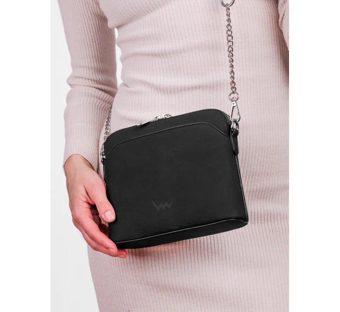 Dámská kabelka Vuch Mini Fossy Suede Black Dámská kabelka Vuch Mini Fossy Suede Black