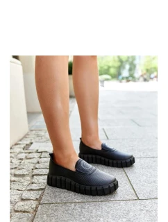 Dámské polobotky TQ2407 Černá - Gemre