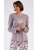 Dámské pyžamo dlouhé model 20848003 - Vienetta
