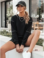 Dámská tepláková souprava černá Dstreet model 21973928 - FashionStreet Dámská tepláková souprava černá Dstreet model 21973928 - FashionStreet