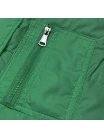 Oboustranná zelená dámská vesta model 18471314 - Miss TiTi Oboustranná zelená dámská vesta model 18471314 - Miss TiTi