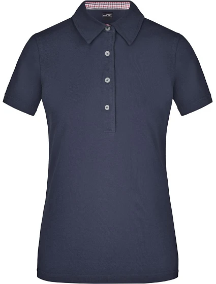 Daiber JN 969 Dámské piqué polo "Plain" 02.0969 navy/red-navy-white Daiber JN 969 Dámské piqué polo "Plain" 02.0969 navy/red-navy-white