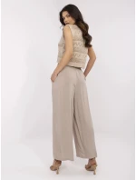 Kalhoty D73761M62237B tmavě lila