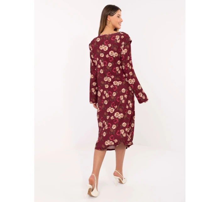 Sukienka IT SK  bordowy model 21441244 - FPrice