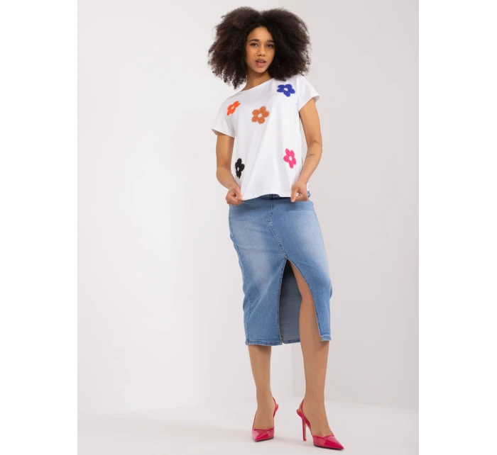 Bluzka RV BZ model 19735073 biały - FPrice Bluzka RV BZ model 19735073 biały - FPrice