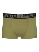 Boxerky Nosh 39781-MLC Zelená a tmavě modrá - Henderson