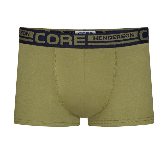 Boxerky Nosh 39781-MLC Zelená a tmavě modrá - Henderson