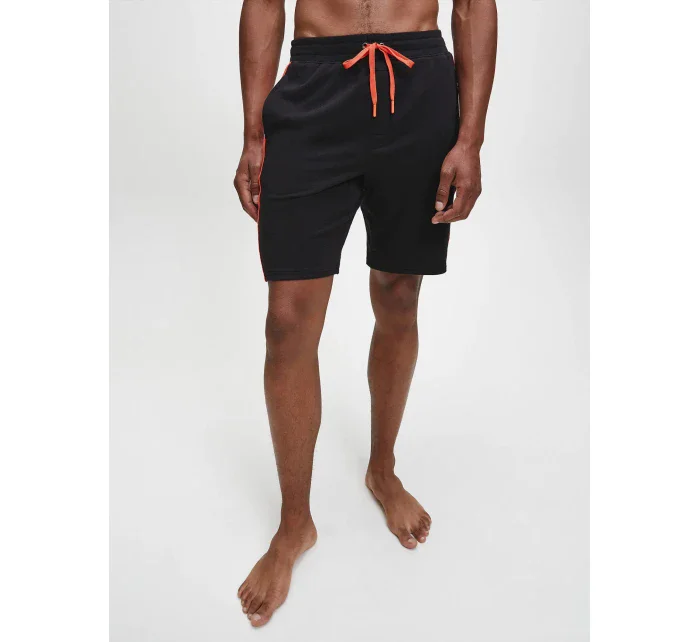 Pánské pyžamové šortky NM1800-001 černočervená - Calvin Klein