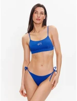 Dámské plavky Bikini UW0UW04496-C66 modré - Tommy Hilfiger Dámské plavky Bikini UW0UW04496-C66 modré - Tommy Hilfiger
