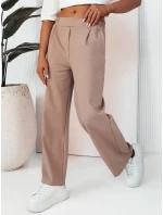 Dámské široké kalhoty RITES béžové FashionStreet UY2007