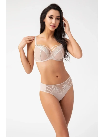 Dámské kalhotky brazilky K model 17675931 Paradise Béžové - Gorsenia