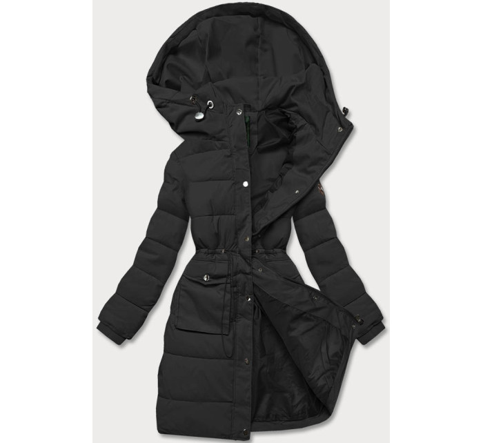 Černá dámská zimní péřová bunda (CAN-865)