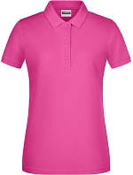 Daiber 8009 Dámské piqué polo z bio bavlny 02.8009 pink Daiber 8009 Dámské piqué polo z bio bavlny 02.8009 pink