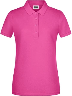 Daiber 8009 Dámské piqué polo z bio bavlny 02.8009 pink