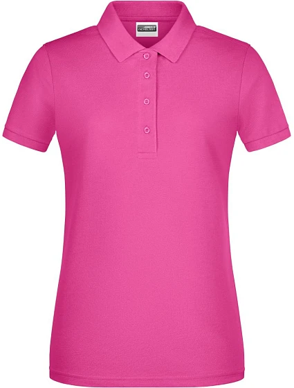 Daiber 8009 Dámské piqué polo z bio bavlny 02.8009 pink Daiber 8009 Dámské piqué polo z bio bavlny 02.8009 pink