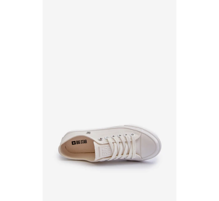 Klasické Dámské Tenisky Big Star NN274285 Bílé Klasické Dámské Tenisky Big Star NN274285 Bílé