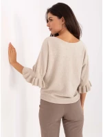 Jumper IT SW 99244.65 světle béžový