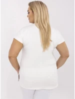 Bluzka RV BZ model 21072681 ecru - FPrice Bluzka RV BZ model 21072681 ecru - FPrice