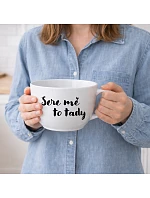 SERE MĚ TO TADY - MEGA XXL keramický hrnek 1000 ml