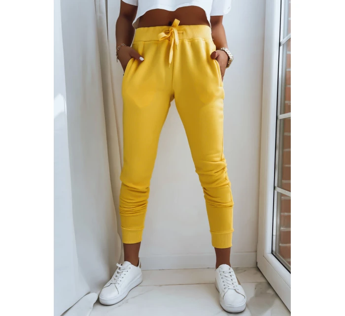 Dámské tepláky FITS yellow FashionStreet UY0534z Dámské tepláky FITS yellow FashionStreet UY0534z