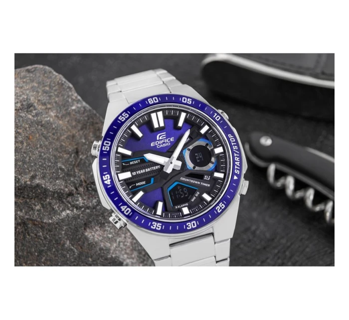 Pánské hodinky CASIO EDIFICE EFV-C110D-2AVEF + krabice Pánské hodinky CASIO EDIFICE EFV-C110D-2AVEF + krabice