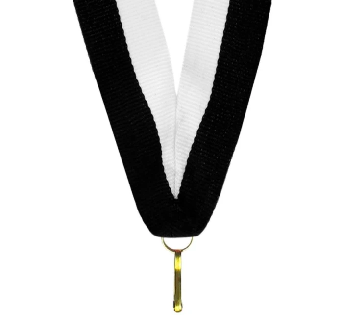 Stuha 22 mm - bílá a černá Stuha 22 mm - bílá a černá