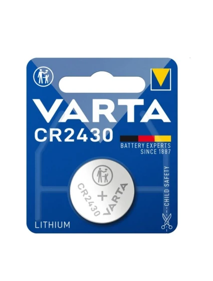 Baterie CR2430 Varta v balení po 1 ks cena za kus