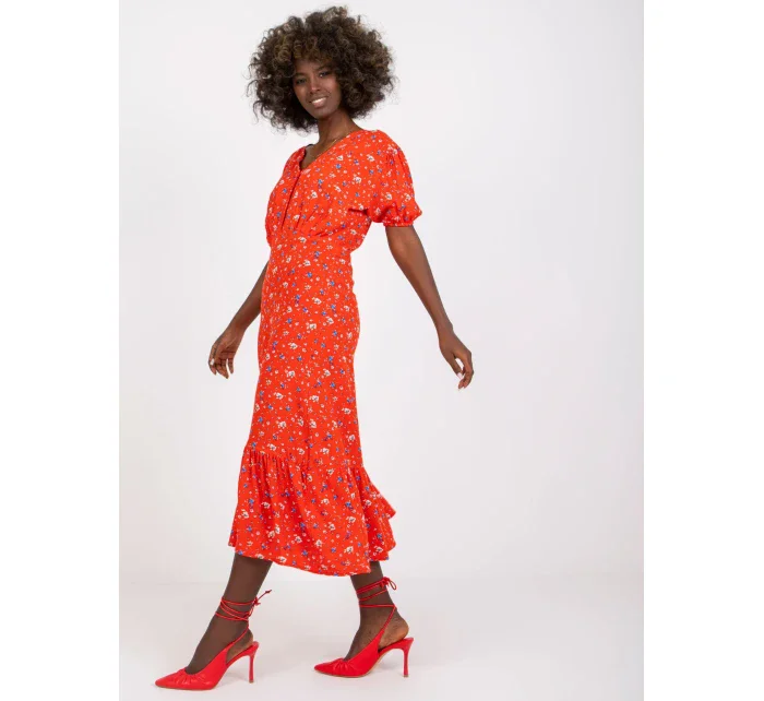 Sukienka RO SK czerwony model 21116677 - FPrice Sukienka RO SK czerwony model 21116677 - FPrice
