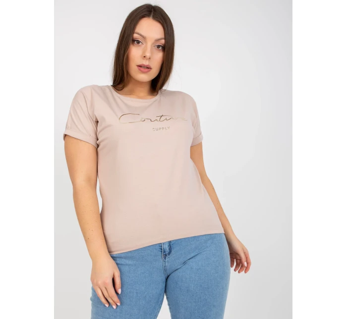 Tričko RV TS 7775.66P béžová