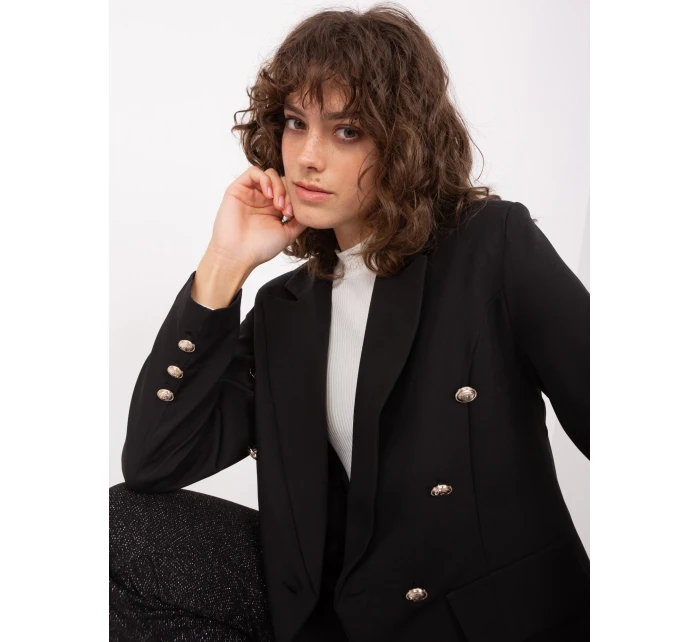 Żakiet TW ZT BI model 19034301 czarny - FPrice Żakiet TW ZT BI model 19034301 czarny - FPrice