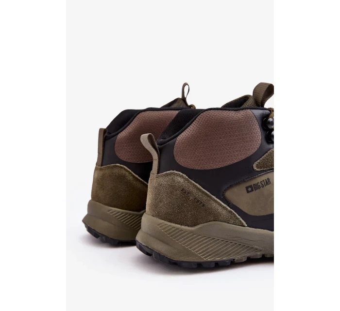 Pánské zateplené trekové boty Green Big Star Pánské zateplené trekové boty Green Big Star