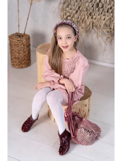 DÍVČÍ PUNČOCHÁČE POLYANNA DR2202 (POTISK MF 40 )