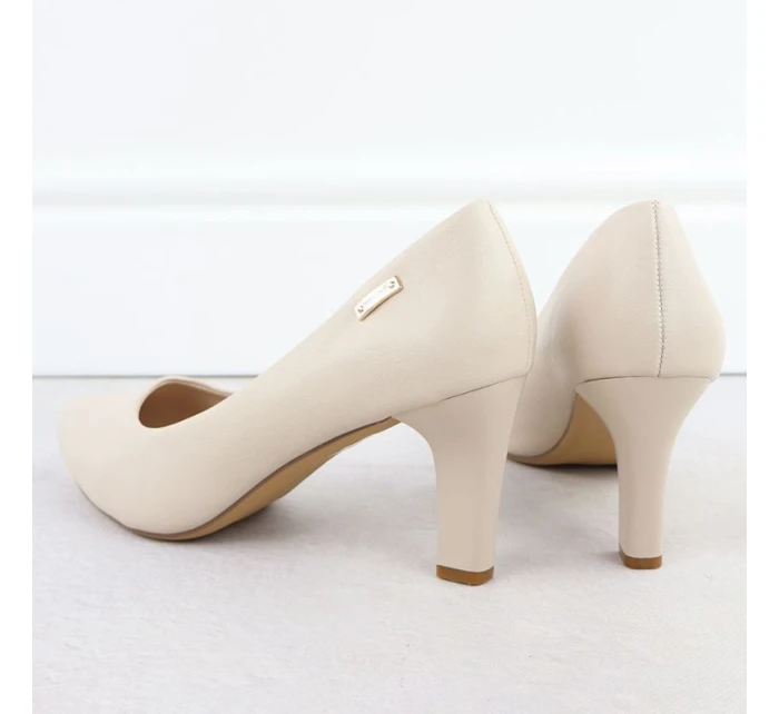 Dámské lodičky na podpatku s pásky Sergio Leone 1459