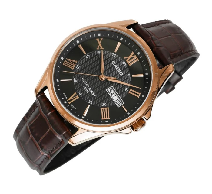 CASIO MTP-1384L-1AVDF Pánské hodinky + krabice CASIO MTP-1384L-1AVDF Pánské hodinky + krabice